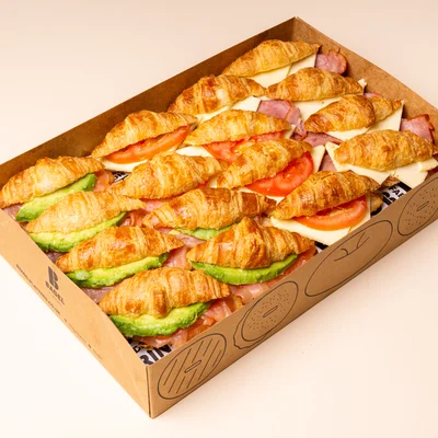 Filled Mini Croissants Platter