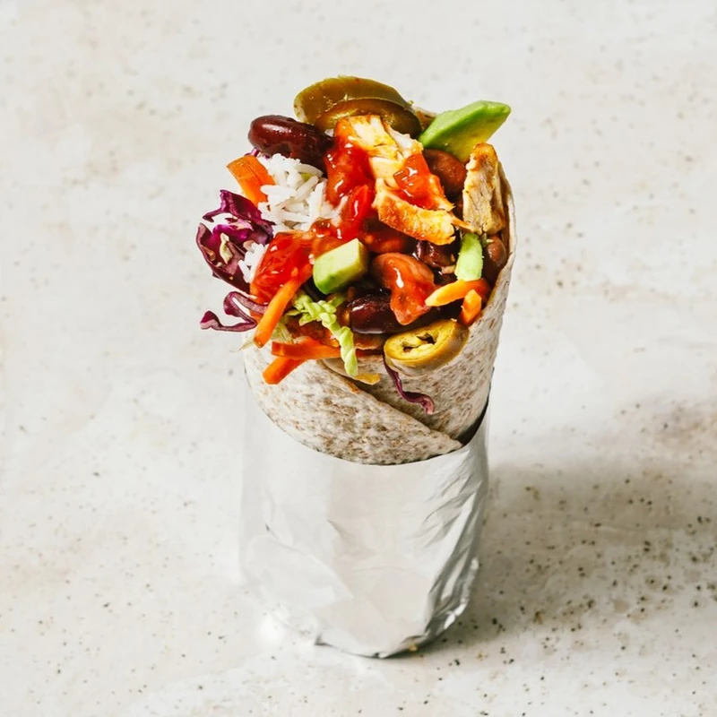 The tossed burrito