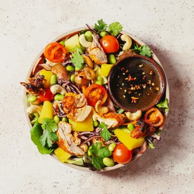 Rainbow Summer salad