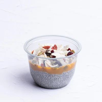 Coconut Chia& Mango Breakfast Pot (vegan)