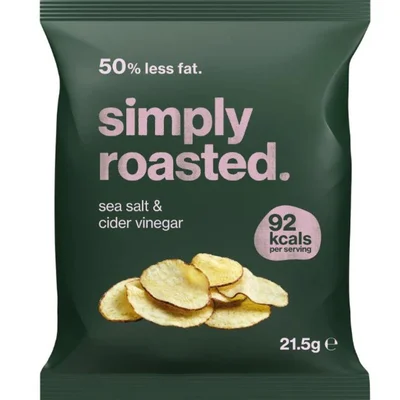 Simply Roasted Crisps Sea Salt & Cider Vinegar