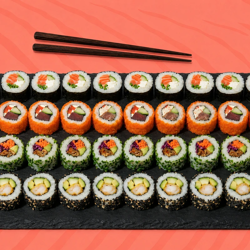 40 Piece Sushi Tray