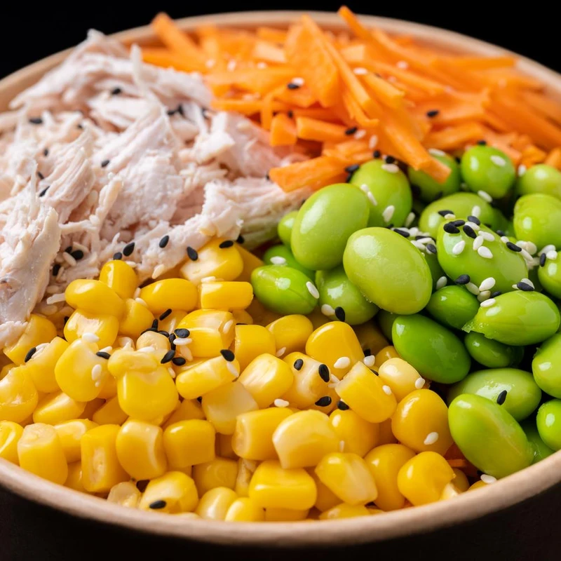 Pulled Chicken Salad Bowl